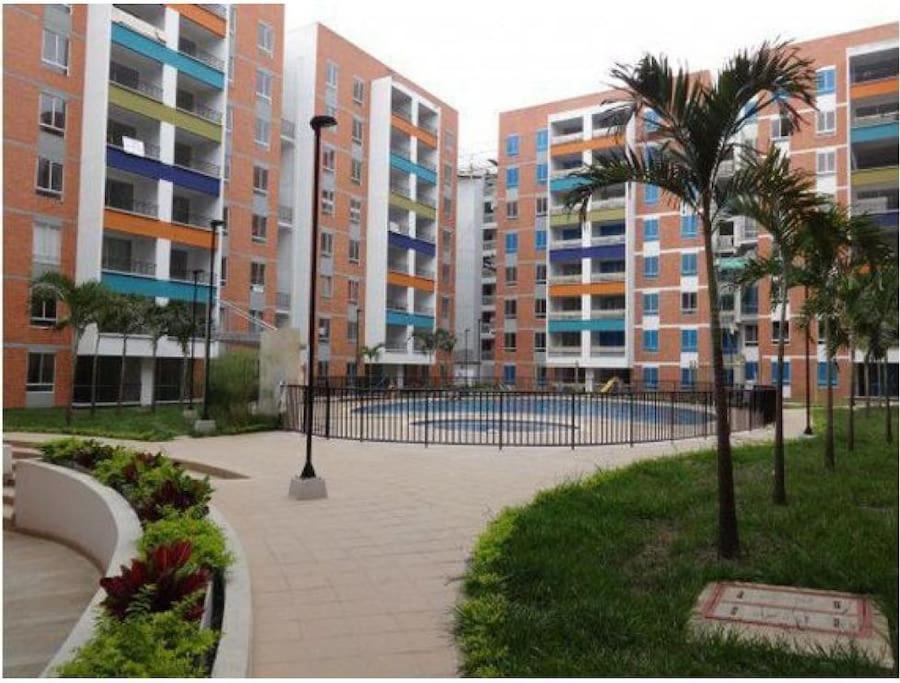 Apartamento Lindo Y Moderno Apto Al Sur De Cali Exterior foto